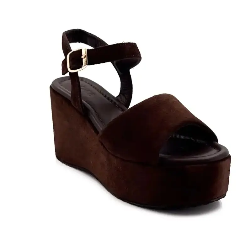 Ivoire Orl 1112 Καφέ Σουέτ Ivoire Chaussures