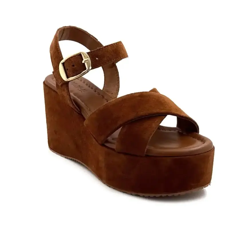 Ivoire Orl 1122 Καφέ Σουέτ Ivoire Chaussures