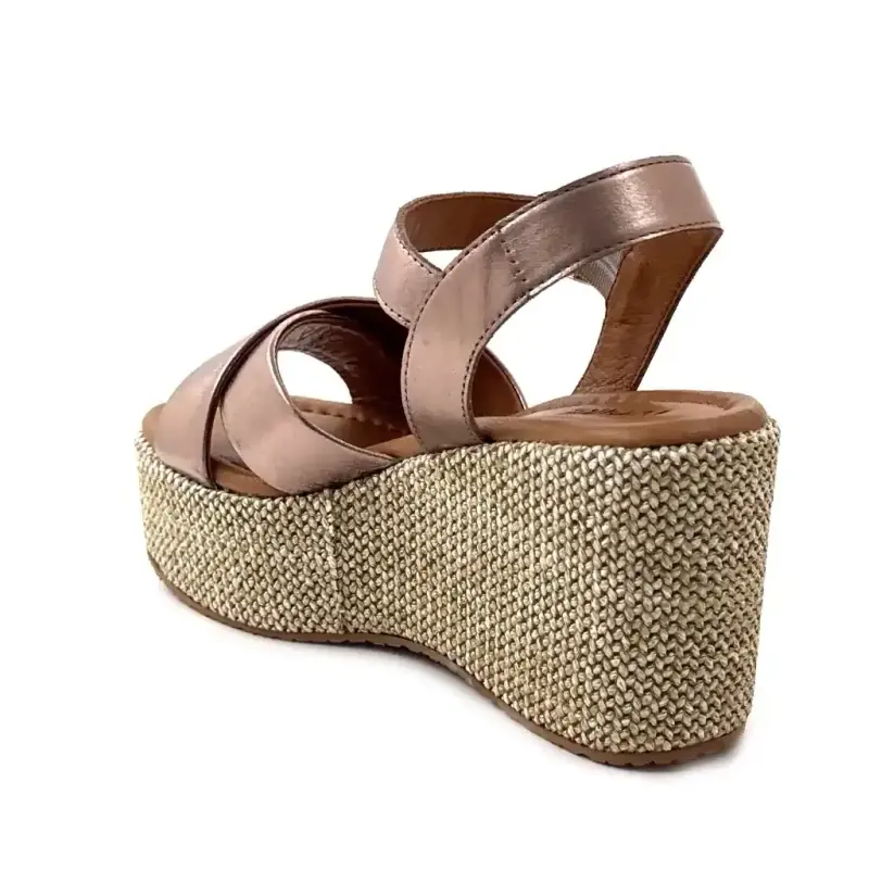 Ivoire Orl 1122 Piele Metal Auriu Roz Ivoire Chaussures