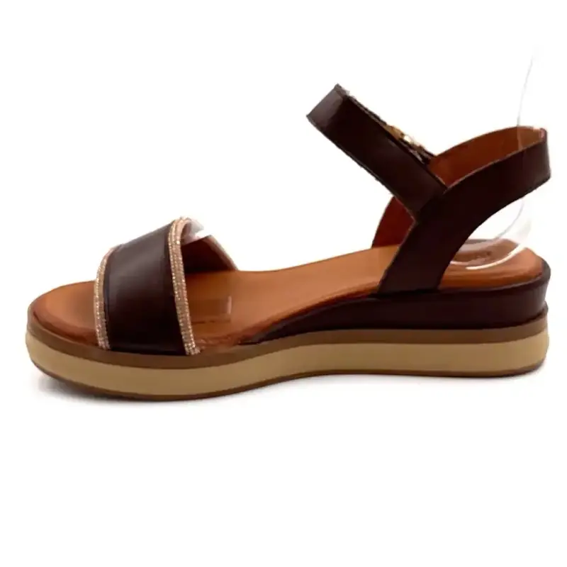 Ivoire 03 mc 6653 Brunt læder Ivoire Chaussures