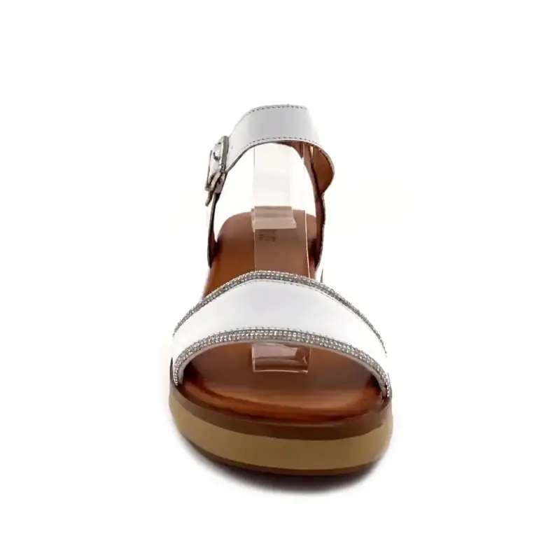 Ivoire 03 mc 6653 White Leather Ivoire Chaussures