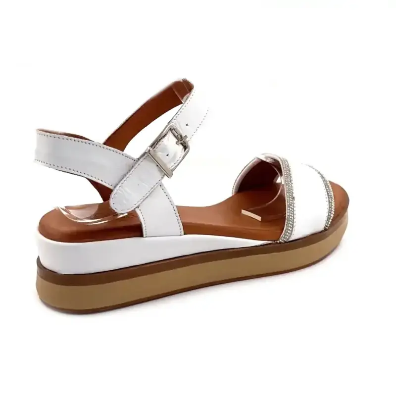 Ivoire 03 mc 6653 White Leather Ivoire Chaussures