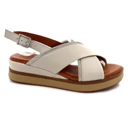 Ivoire Sandal 03-mc-6651 Cremefarvet Læder %price%