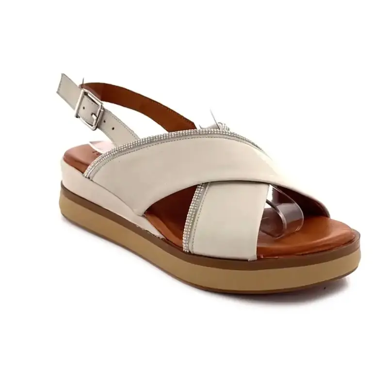 Ivoire 03-mc-6651 Krémszínű Bőr Ivoire Chaussures