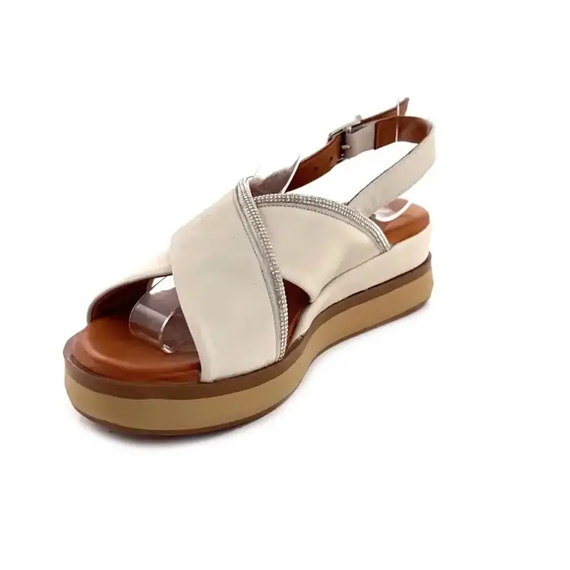 Ivoire 03-mc-6651 Cuir Crème Ivoire Chaussures
