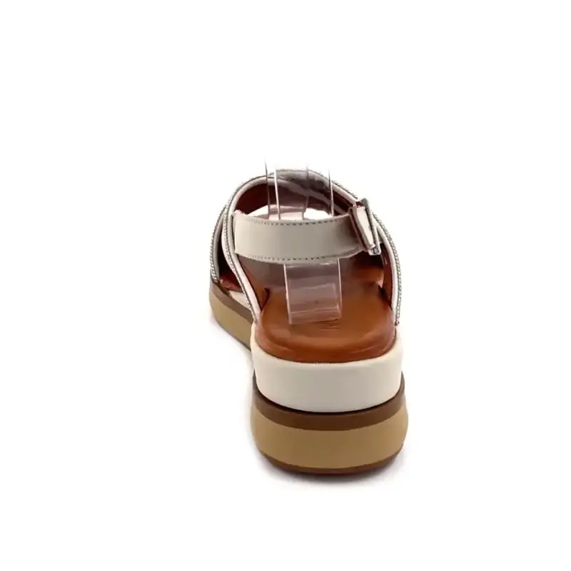 Ivoire 03-mc-6651 Couro Creme Ivoire Chaussures