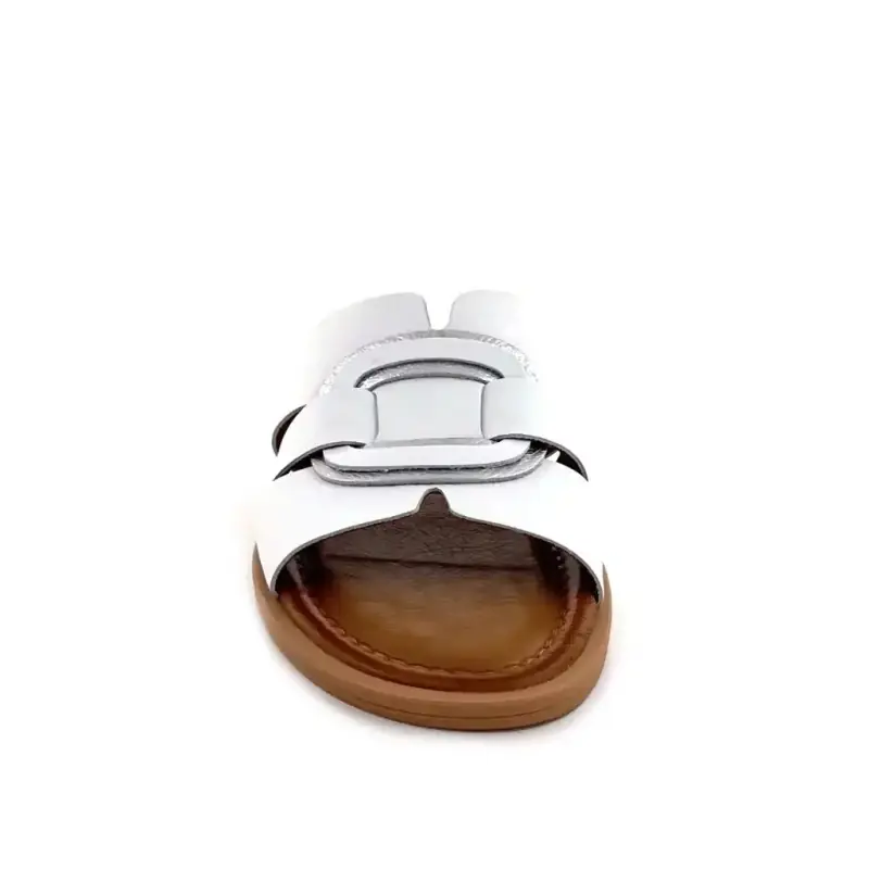 Ivoire 02-27180 Piele albă Ivoire Chaussures