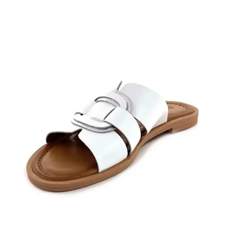 Ivoire 02-27180 Λευκό Δέρμα Ivoire Chaussures