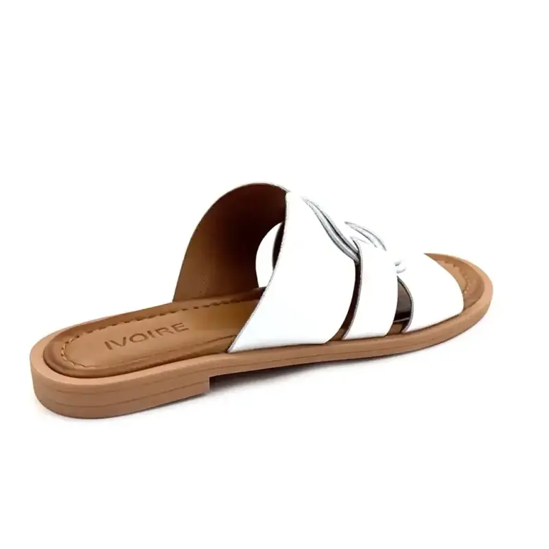 Ivoire 02-27180 Cuero blanco Ivoire Chaussures