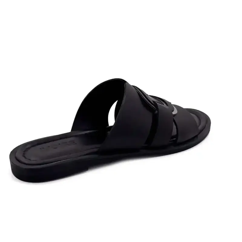 Ivoire 02-27180 Cuir Noir Ivoire Chaussures
