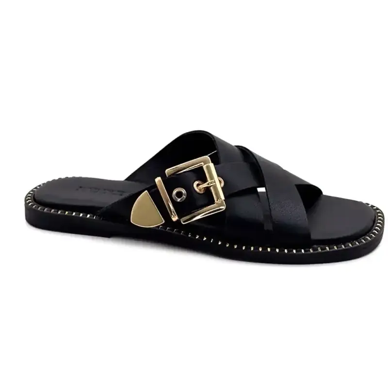 Ivoire Tml 21v Svart Läder Ivoire Chaussures