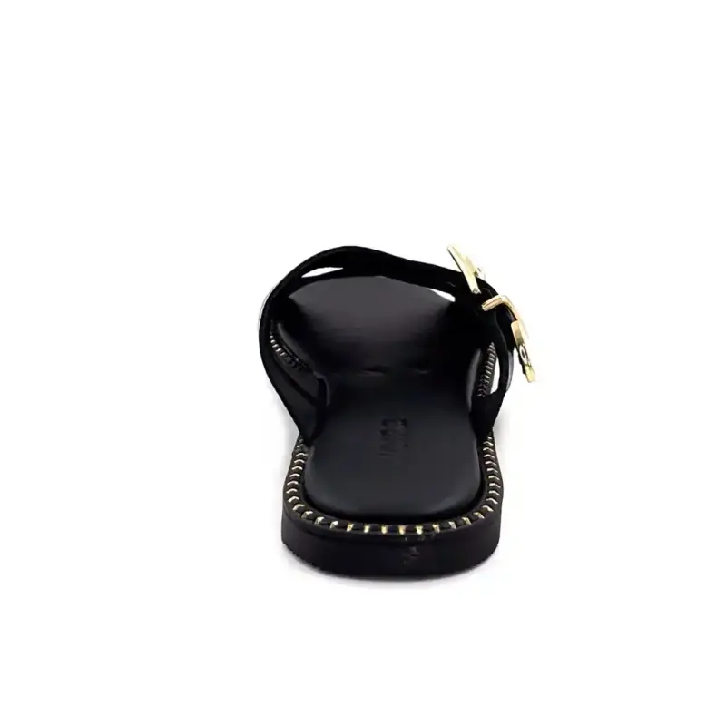 Ivoire Tml 21v Black Leather Ivoire Chaussures