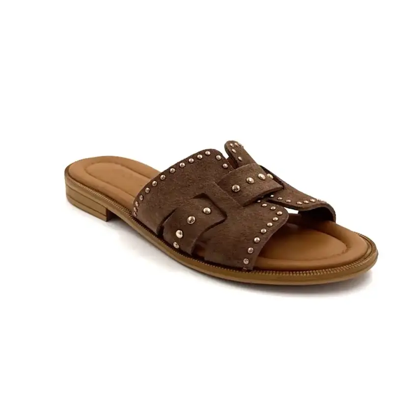 Ivoire 500 2446 Taupe Suede & Ținte Ivoire Chaussures