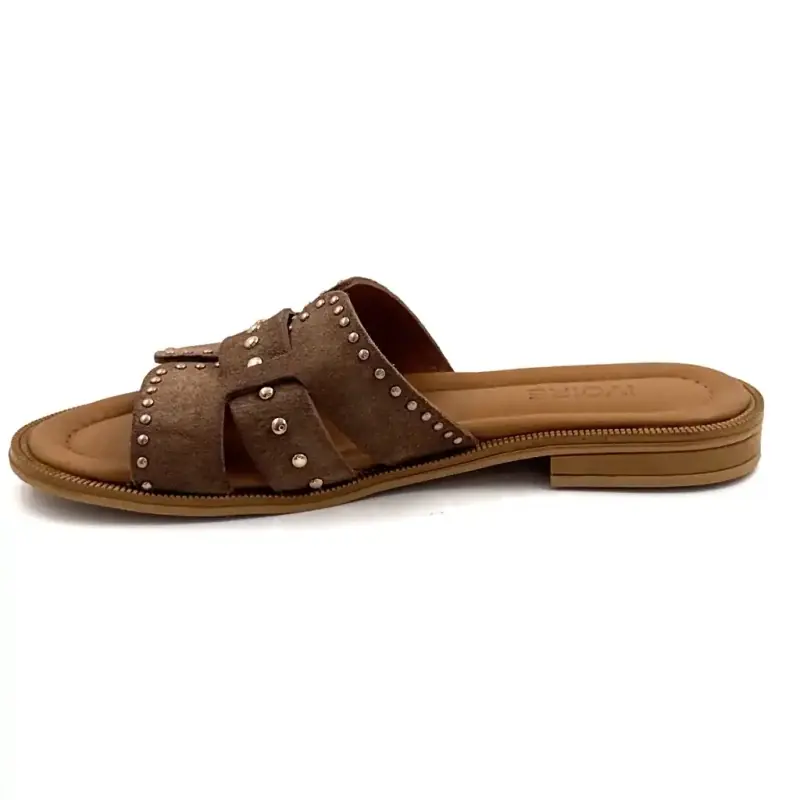 Ivoire 500 2446 Taupe Suede & Ținte Ivoire Chaussures