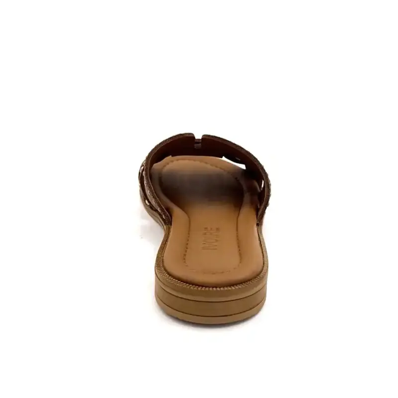 Ivoire 500 2446 Camurça Taupe e Tachas Ivoire Chaussures