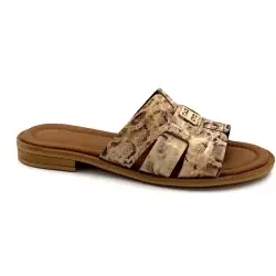 Ivoire mules 500 2401 Læder med krybdyrsmønster %price%