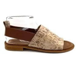 Ivoire Sandals 500 2413 Reptile Leather %price% %shop-name%
