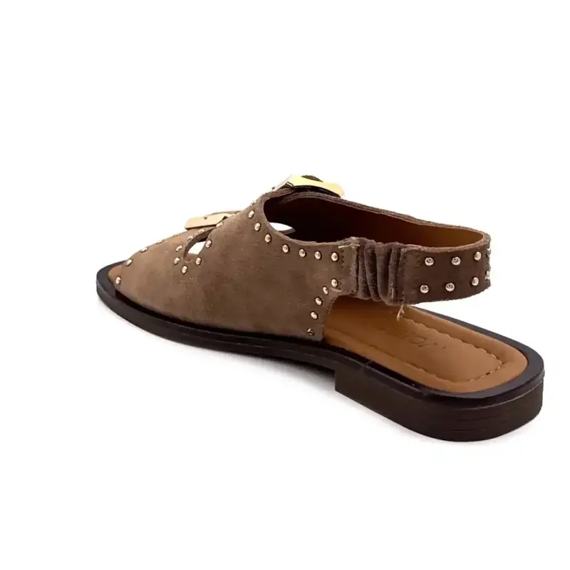 Ivoire 500 2518 Camoscio color tortora Ivoire Chaussures
