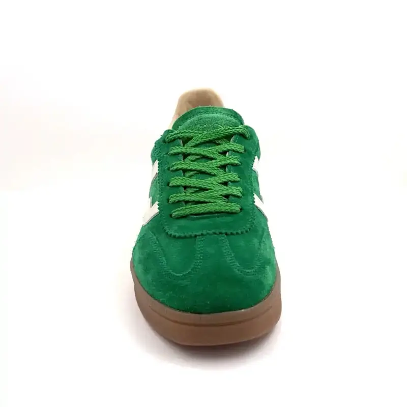 Gant 32533197 Cuzima em couro e camurça verde Ivoire Chaussures