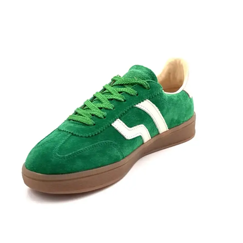 Gant 32533197 Cuzima Leather & Suede Green Ivoire Chaussures