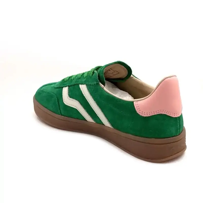 Gant 32533197 Cuzima Leer & Suède Groen Ivoire Chaussures