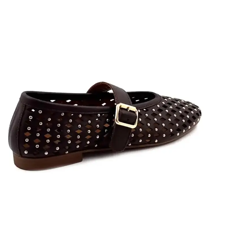 Ivoire 500 2788 Brunt läder Ivoire Chaussures