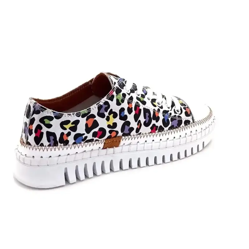 Ivoire 193 314 Sølv Læder & Leo Multi Ivoire Chaussures