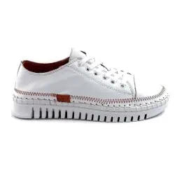 Zapatillas deportivas Ivoire suave 158 1809 Piel blanca %price%