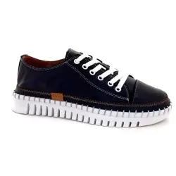 Teniși moi Ivoire 158 1809 piele bleumarin %price%