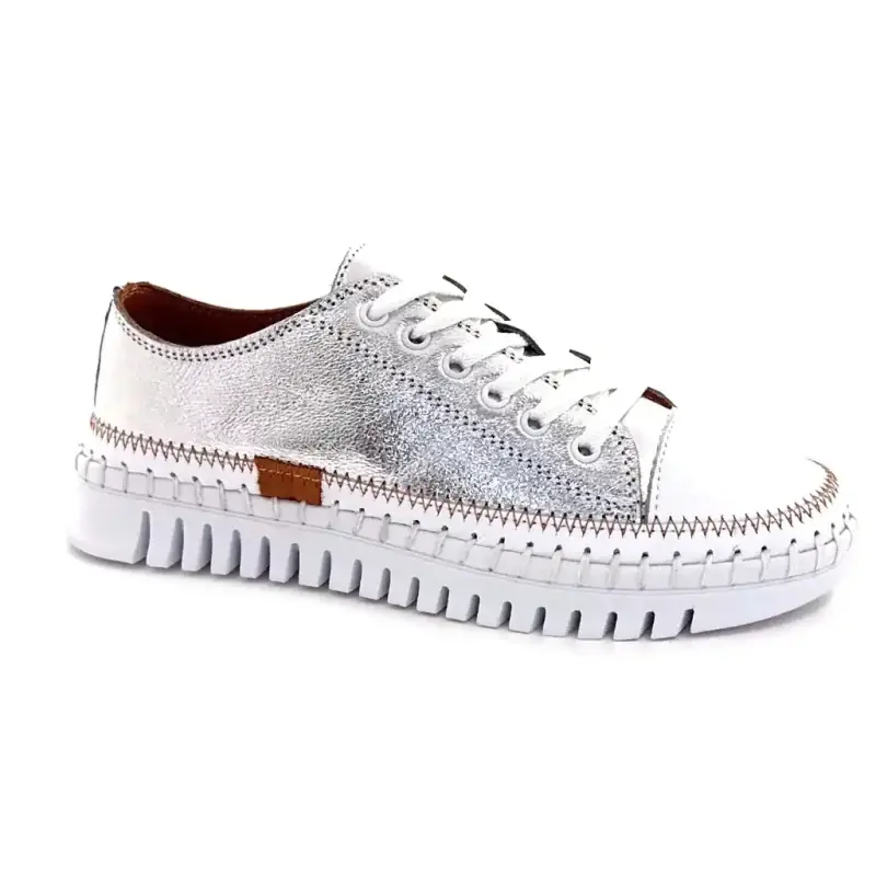 Ivoire 158 1809 Läder Silver Ivoire Chaussures