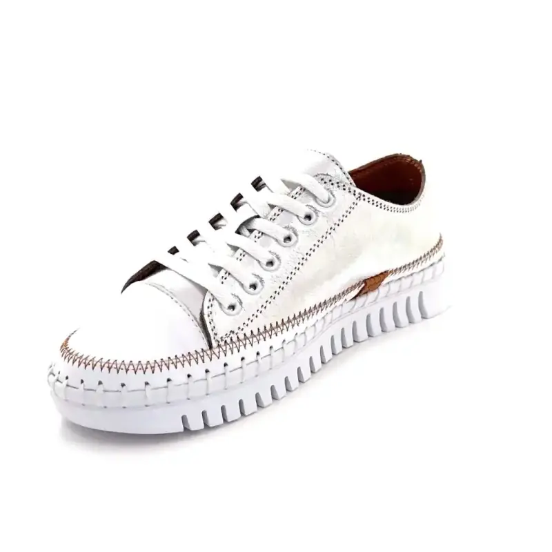 Ivoire 158 1809 Leder Silber Ivoire Chaussures