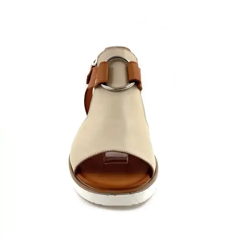 Ivoire 268-62 Beige & Kamelleder Ivoire Chaussures