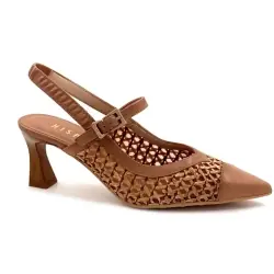 Hispanitas Pumps 264671 C005 Leder und Bast Kamel