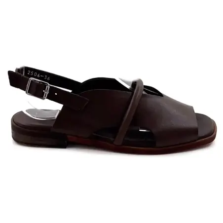 Ivoire sandaler 2506 Brunt læder 125,00&nbsp;€