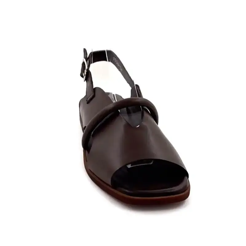 Ivoire Sandals 2506 Brown Leather Ivoire Chaussures