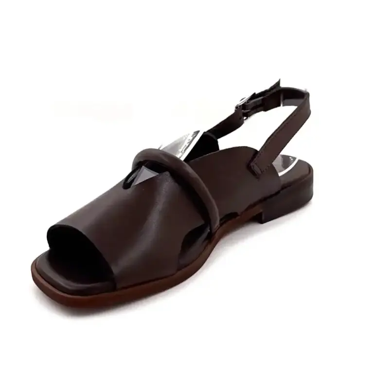 Sandales Ivoire 2506 Cuir Marron Ivoire Chaussures