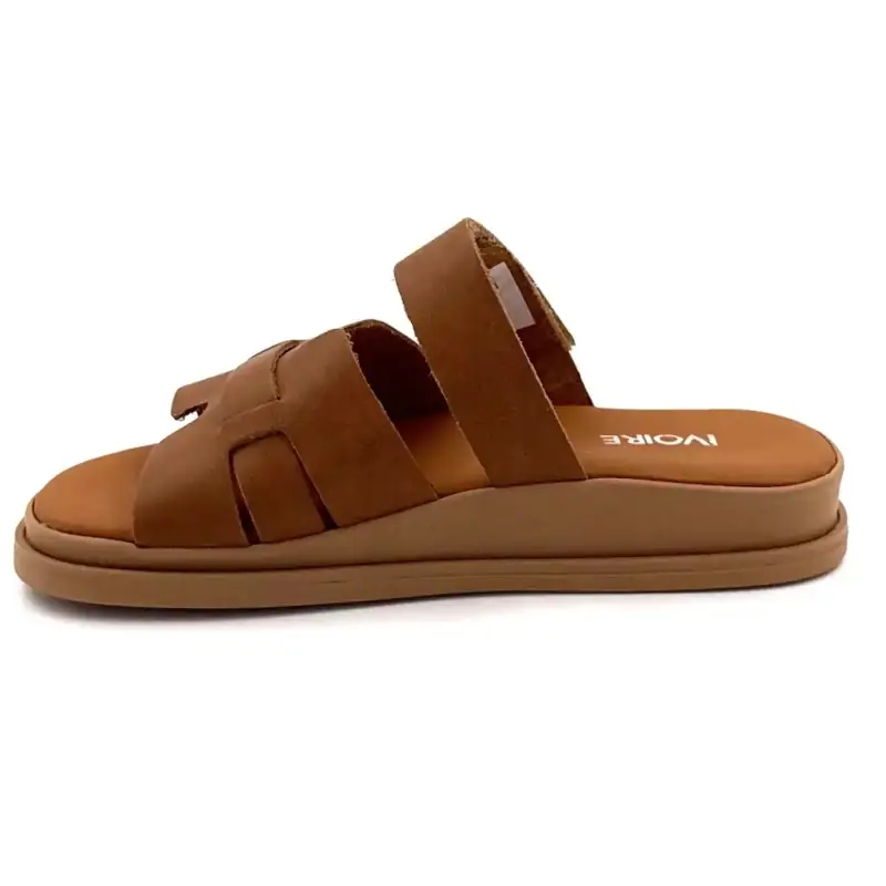 Mules Ivoire 145 6531 Piel de camello Ivoire Chaussures