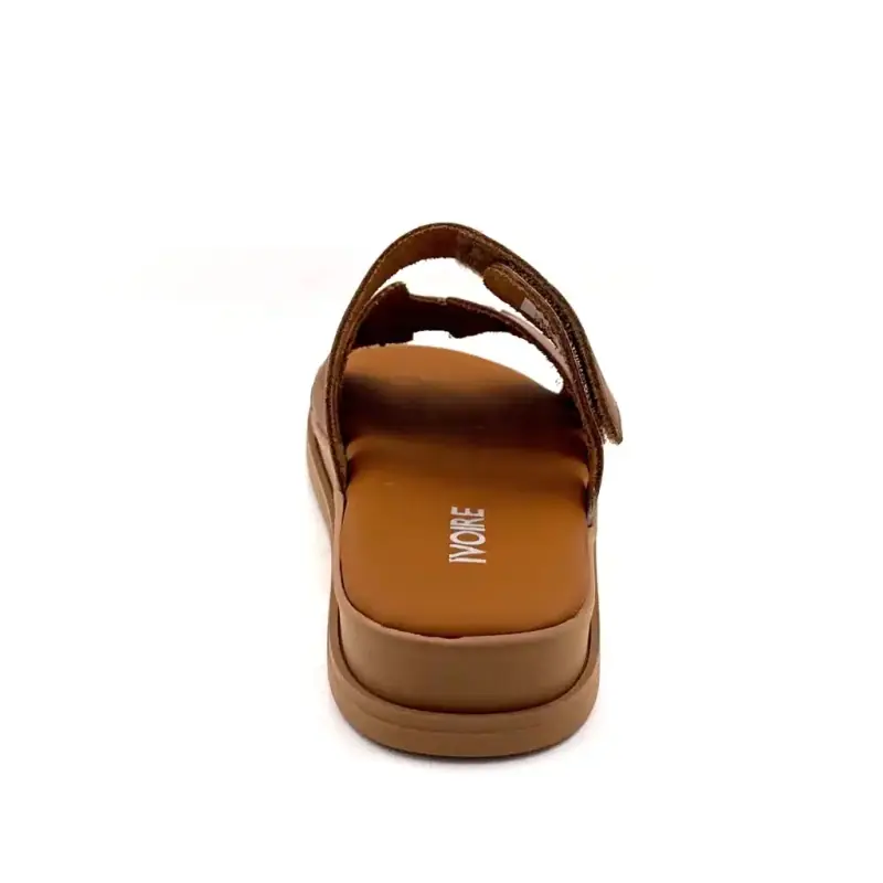 Ivoire Mules 145 6531 Δέρμα Camel Ivoire Chaussures