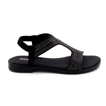Sandali Ivoire 251 6566 neri e strass 89,00&nbsp;€