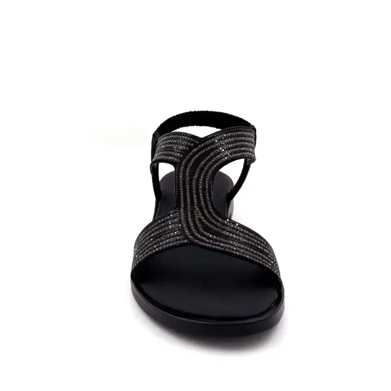 Ivoire sandaler 251 6566 Sorte & Rhinsten Ivoire Chaussures