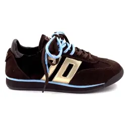 Back 70 Rocket Mocka Sneakers Brun & Blå