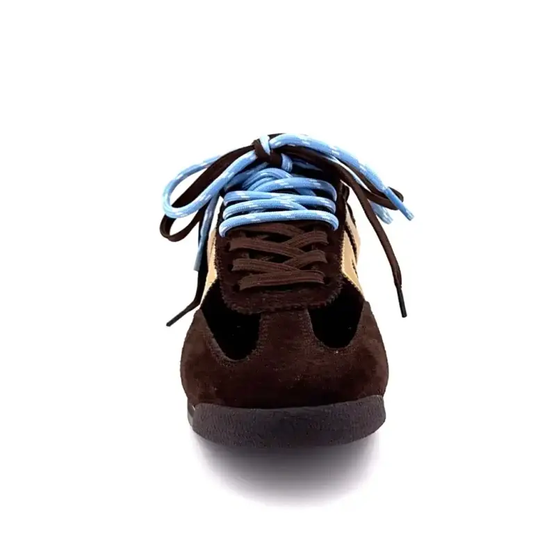 Back 70 Rocket Suede Sneakers Brun & Blå Ivoire Chaussures