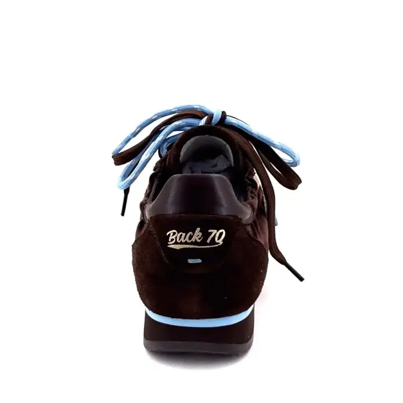 Back 70 Rocket Mocka Sneakers Brun & Blå Ivoire Chaussures
