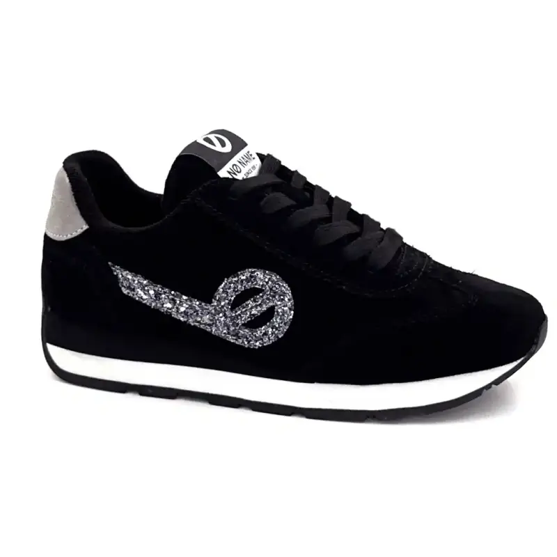 No Name City Run Jogger Sneakers Wildleder & Glitzer Schwarz 119,00&nbsp;€