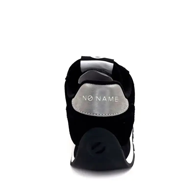 Baskets No Name City Run Jogger Daim & Glitter Noir Ivoire Chaussures