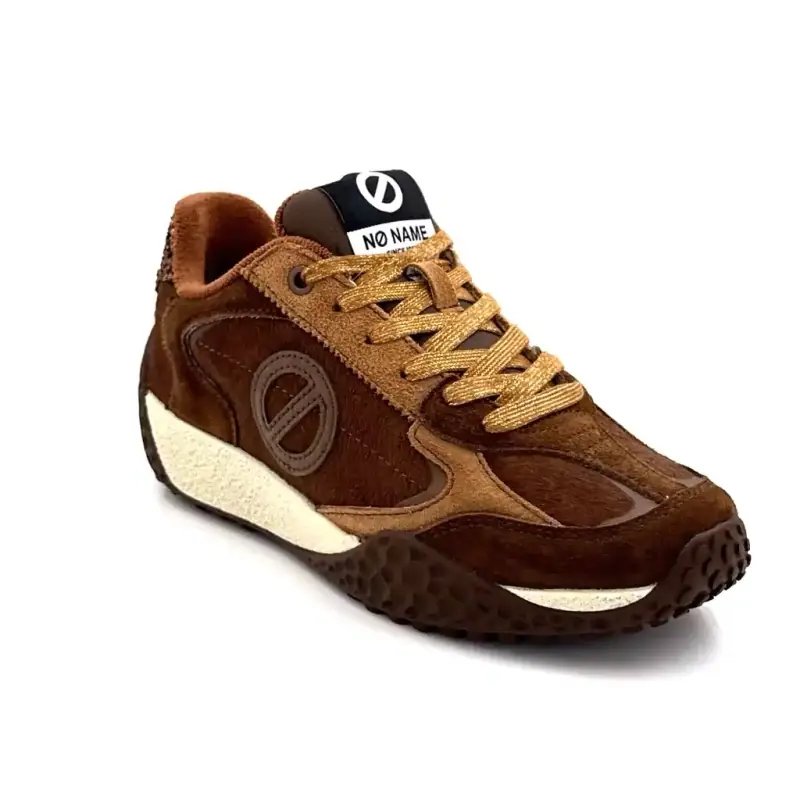 No Name Kate Sneakers Mocka & Ponny Bruna Sneakers Ivoire Chaussures