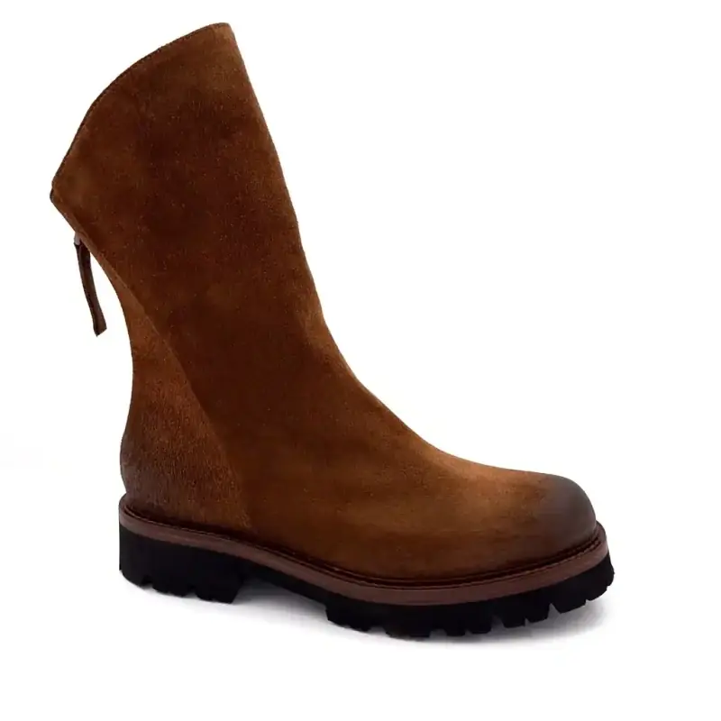 Bottines Ivoire 3270 Carrie 20 Daim Marron Ivoire Chaussures