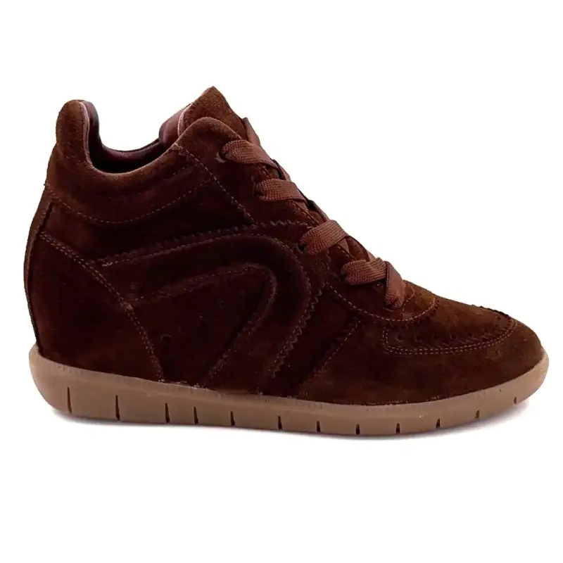 Baskets Compensées Softwaves 9.61.01/003 Daim Marron 225,00&nbsp;€