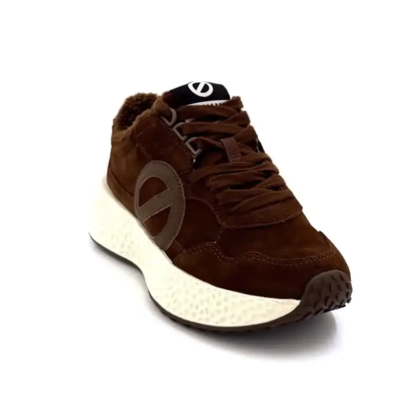 Sneakers No Name Carter - Jogger in pelle scamosciata marrone Ivoire Chaussures
