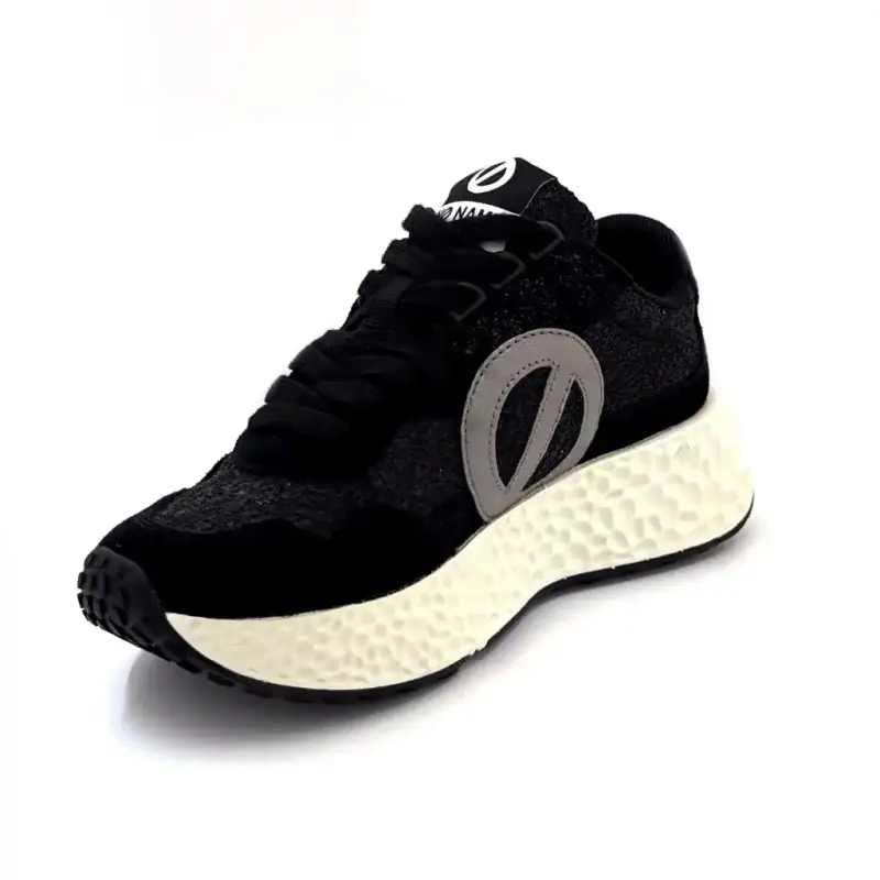 Baskets No Name Carter - Jogger Daim Noir Ivoire Chaussures